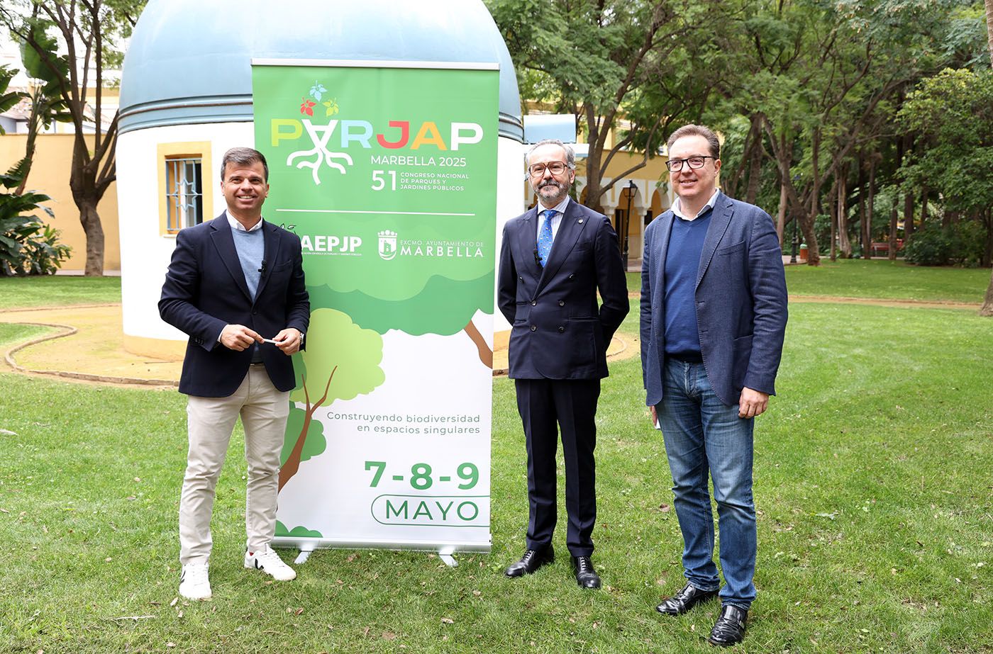 Marbella albergará del 7 al 9 de mayo el 51º Congreso Nacional de Parques y Jardines Públicos, bajo el lema ‘Construyendo biodiversidad en espacios singulares’ y donde participarán más de 30 expertos